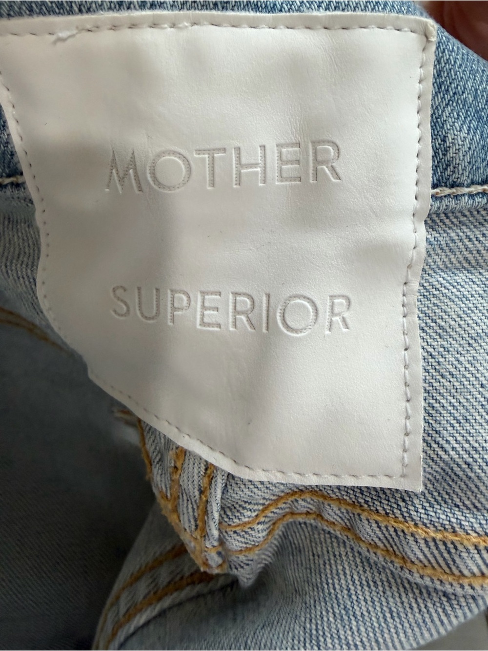 MOTHER Insider Crop Step Fray Thanks Again Racer Jeans 25 - Picture 6 of 8